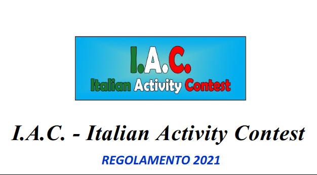 Martedì 19 Ottobre Sezione operativa!!         I.A.C. – Italian Activity Contest.  1200Mhz