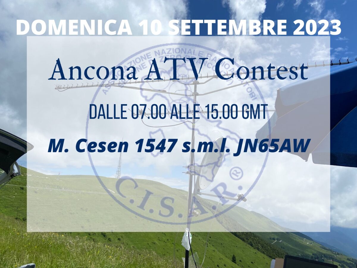 10/9/2023 Sul Monte Cesen Cisar Zero Branco – Ancona ATV Contest
